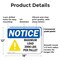 Signmission Maximum Load 3000 Lbs, 18 in W x Rectangle, Plastic OS-2PACK-NS-P-1218-L-15942 - alternate 7